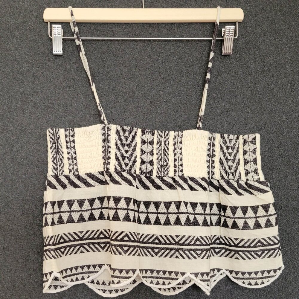 Muche & Muchette/Anthropologie Bustier Crop Top Women’s O/S Flowy Boho Coquette